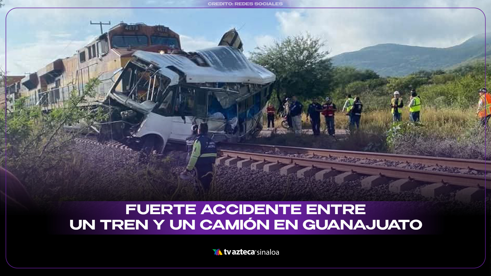 Accidente entre camión de pasajeros y tren deja 5 muertos en Guanajuato ...