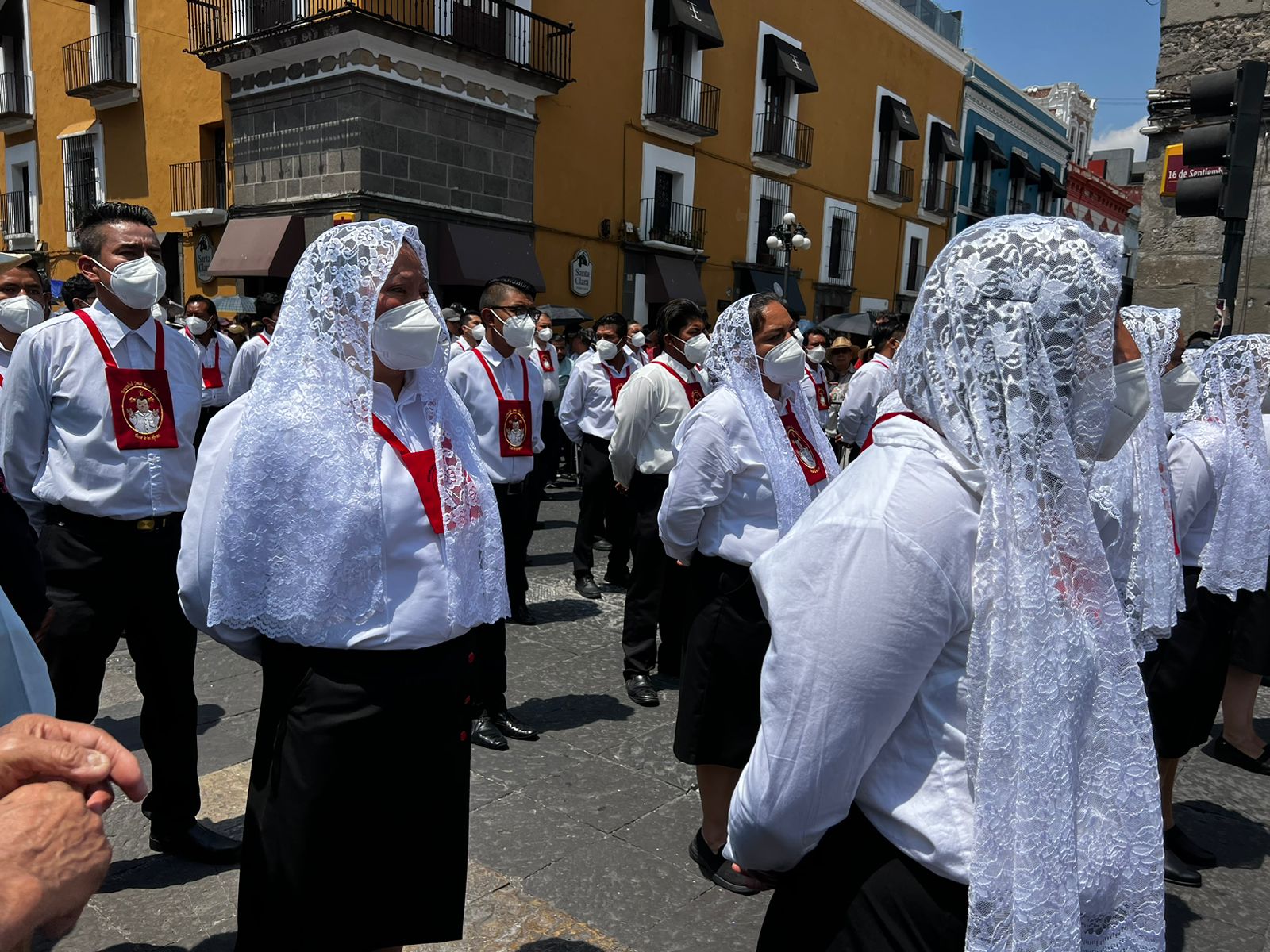 FOTOS: Así se vivió la Procesión de Viernes Santo en Puebla