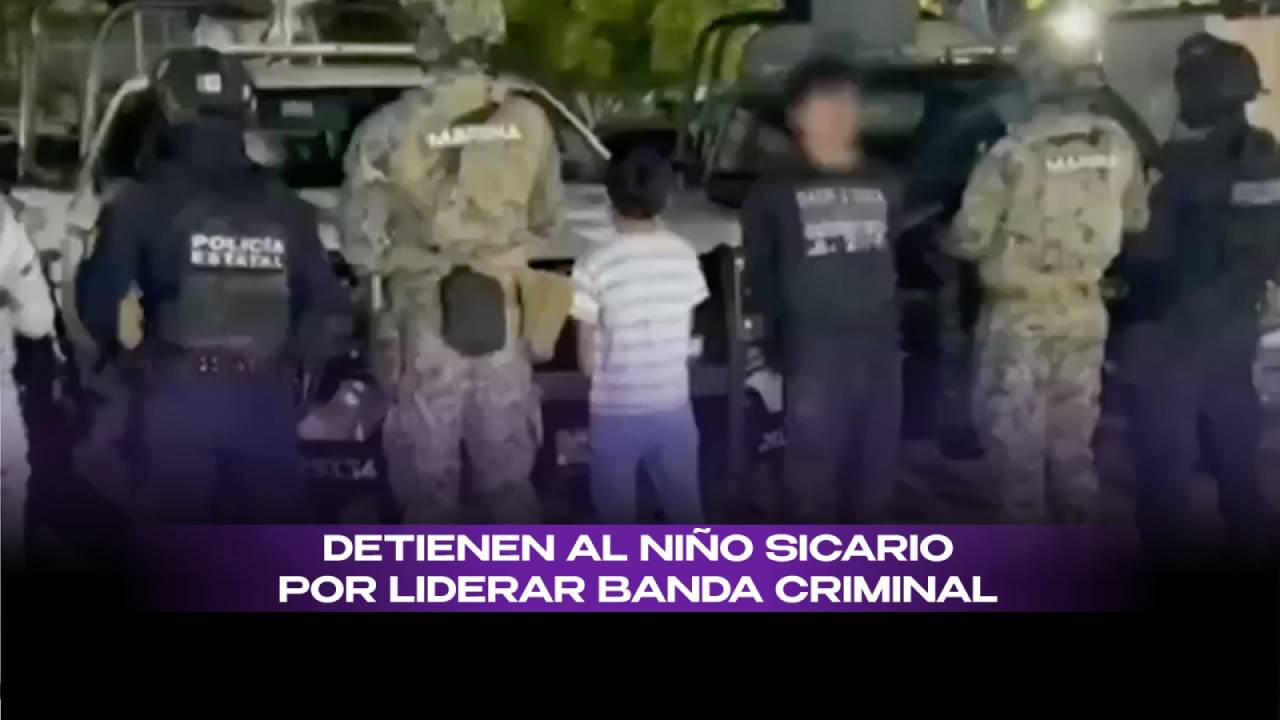 ¿Quién es el niño sicario, detenido por liderar banda criminal en Tabasco?